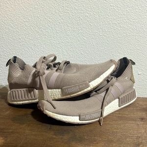Adidas NMD in taupe colorway. Mens size 11.5. Worn only a handful of times.